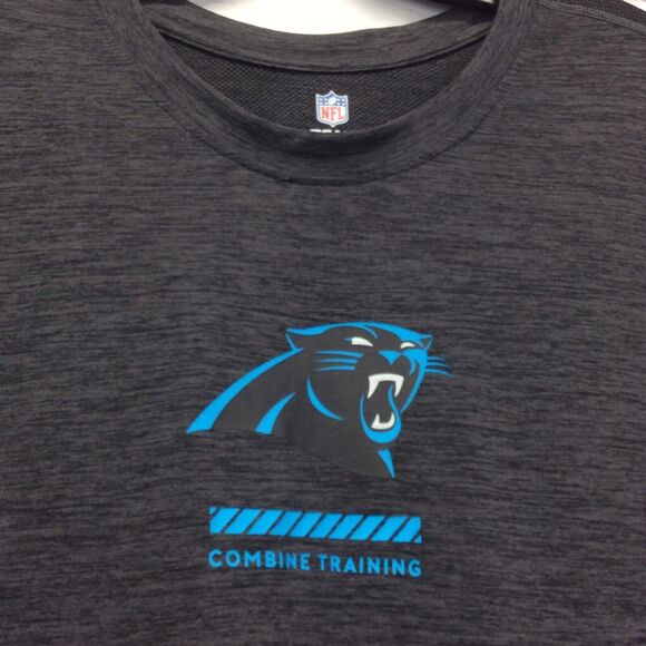 NFL Team Apparel Carolina Panthers Shirt Men's Size XXL Combine Training Active - Picture 5 of 10
